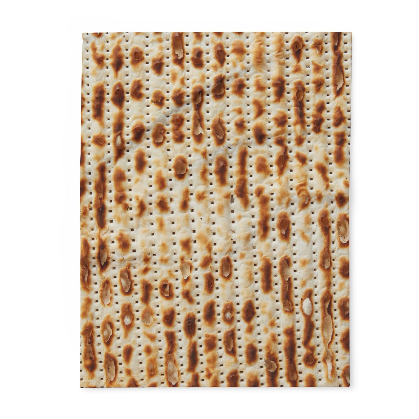 Decke mit humorvollem Matze-Design – perfekt für Pessach