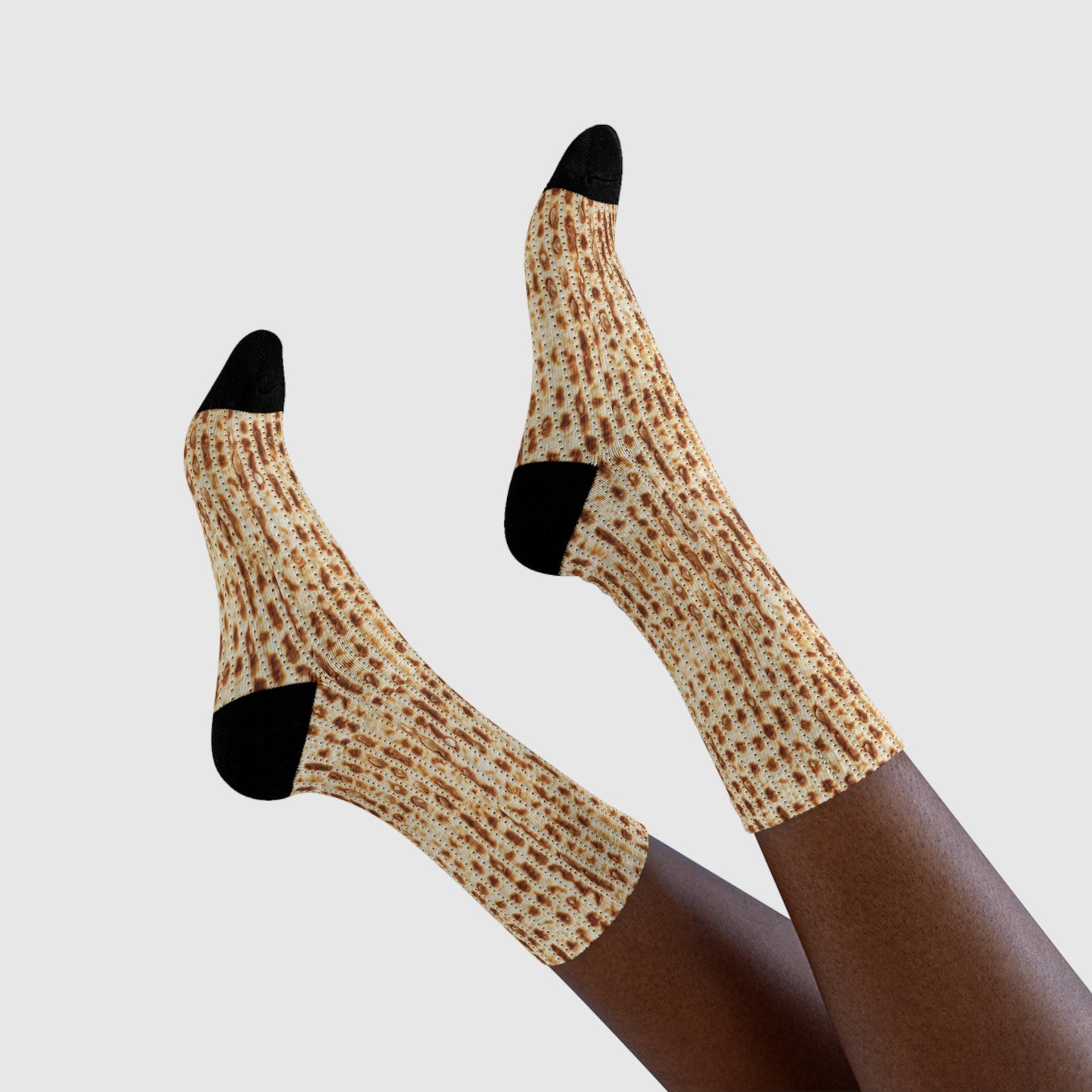 Passover Matzzah Sublimation Crew Socks