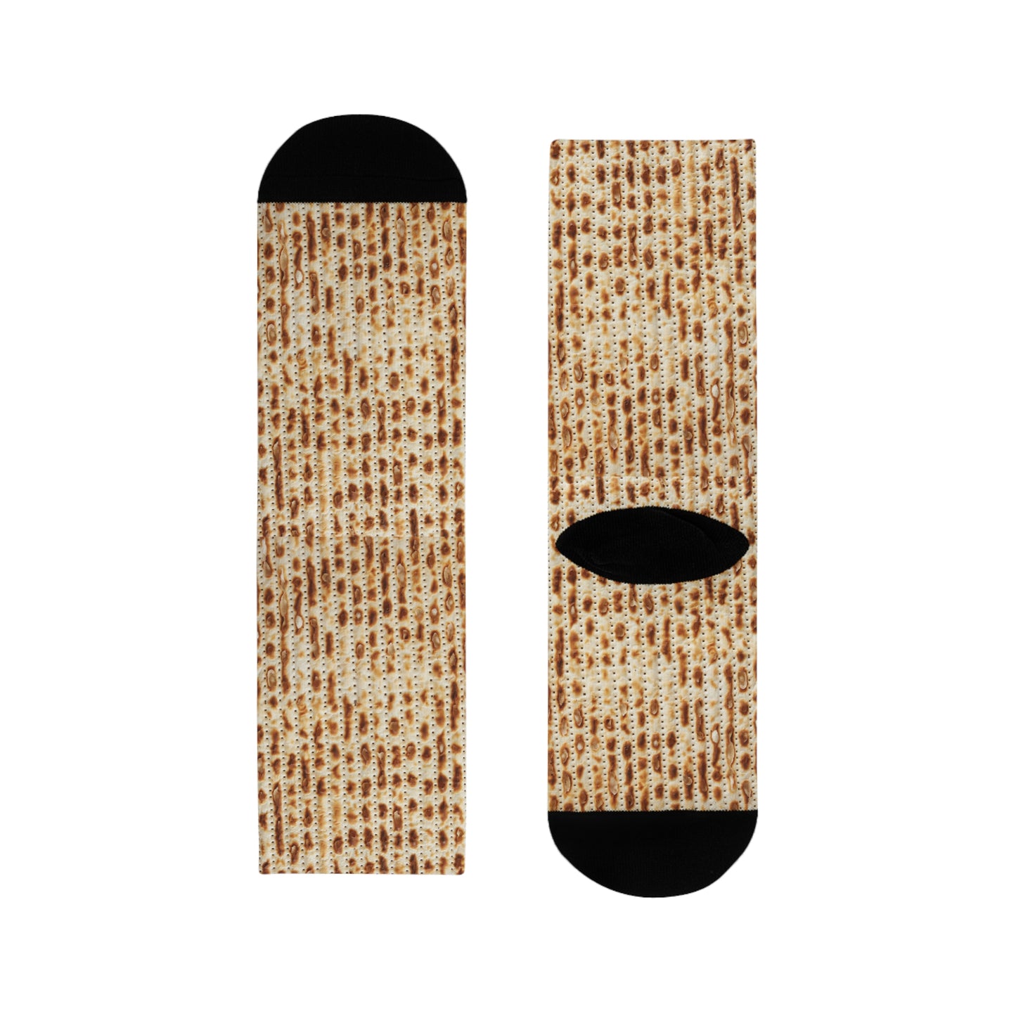 Passover Matzzah Sublimation Crew Socks
