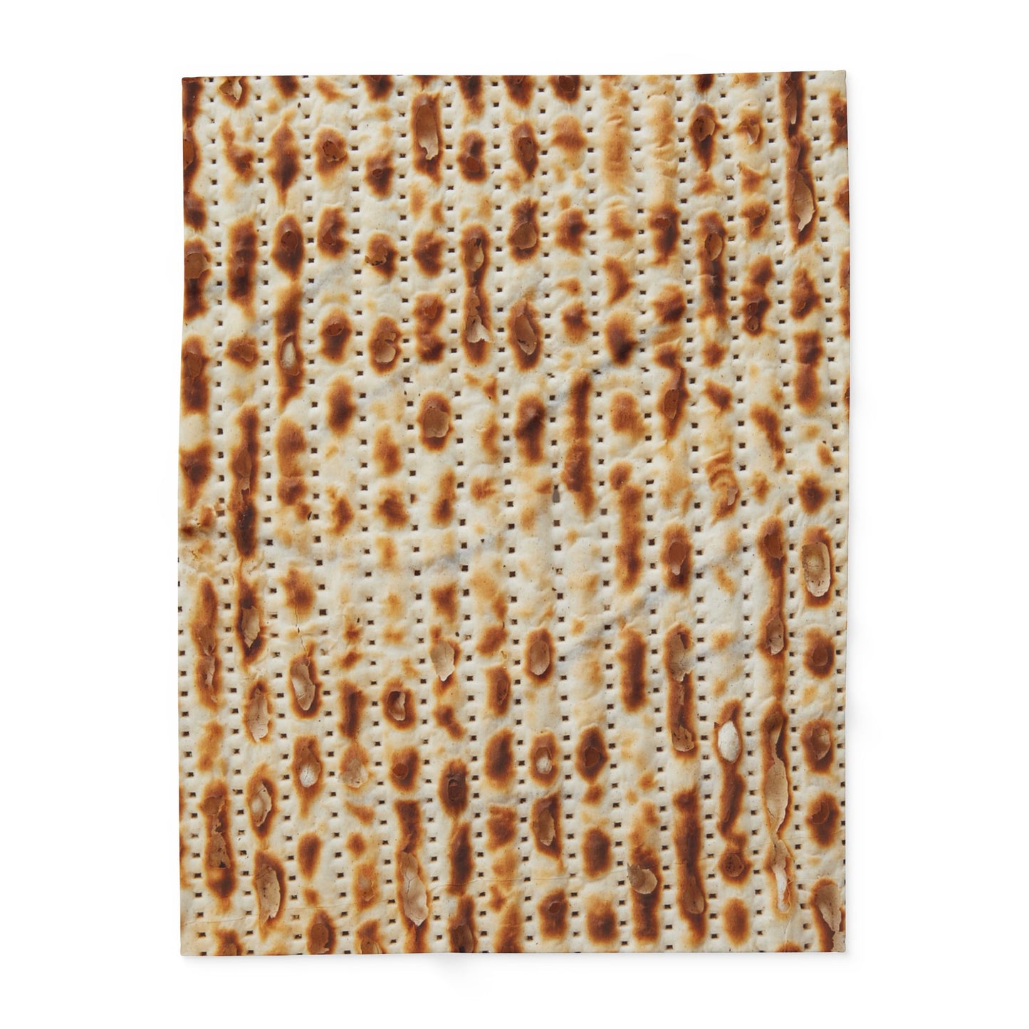 Decke mit humorvollem Matze-Design – perfekt für Pessach
