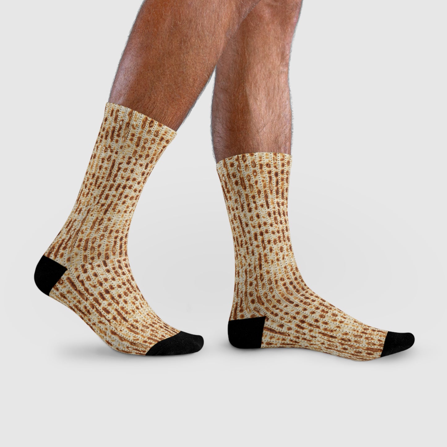 Passover Matzzah Sublimation Crew Socks