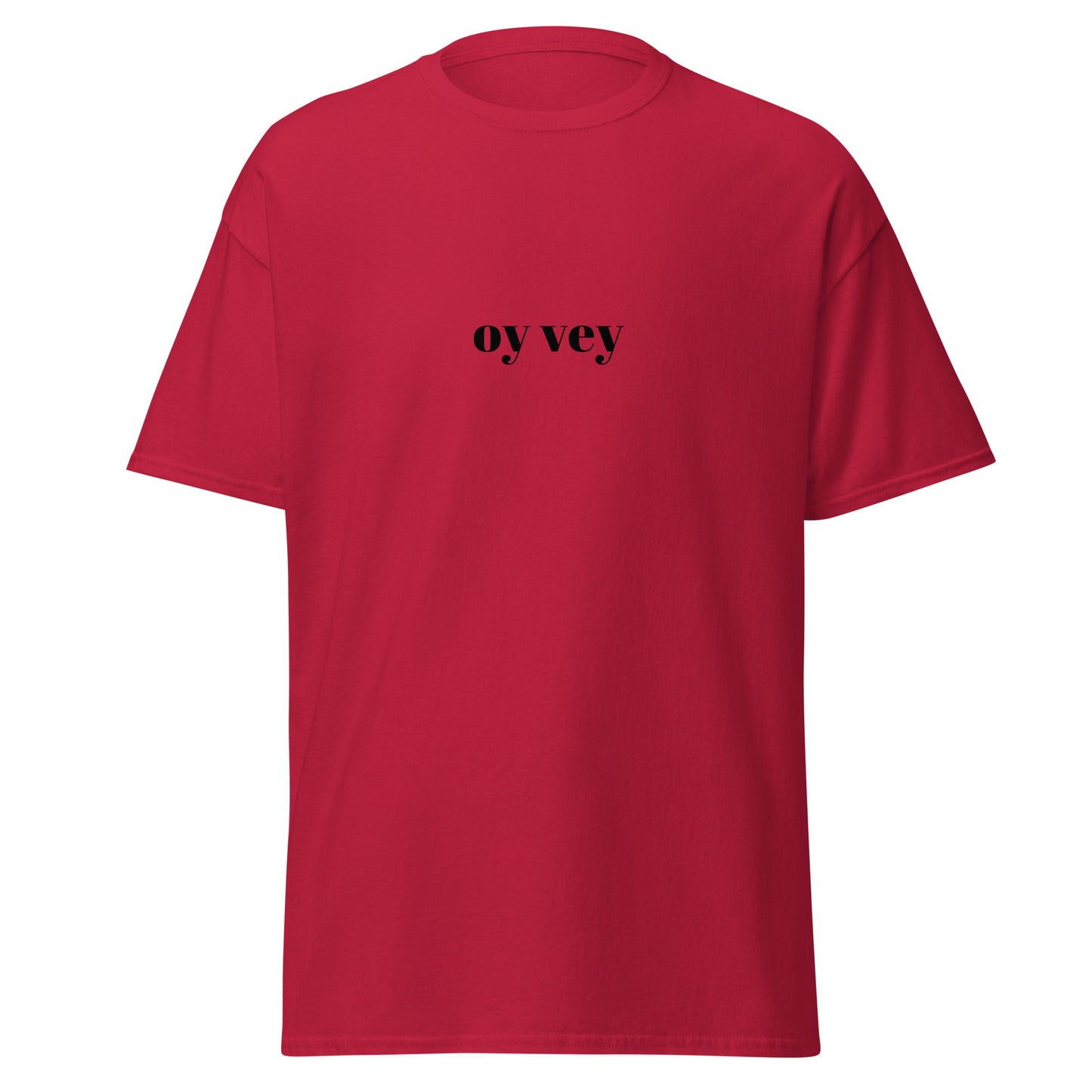 Klassisches T-Shirt "oy vey"