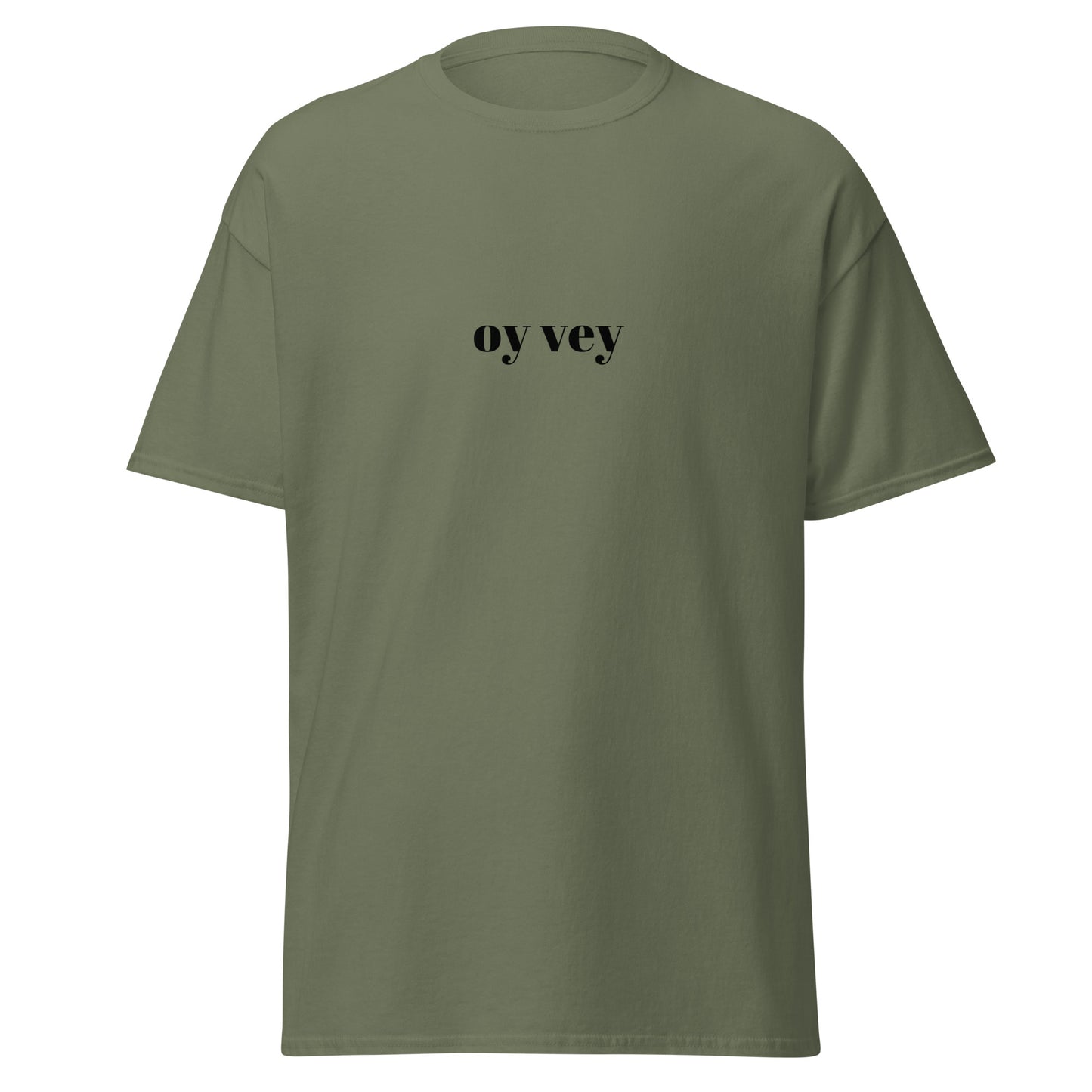 Klassisches T-Shirt "oy vey"