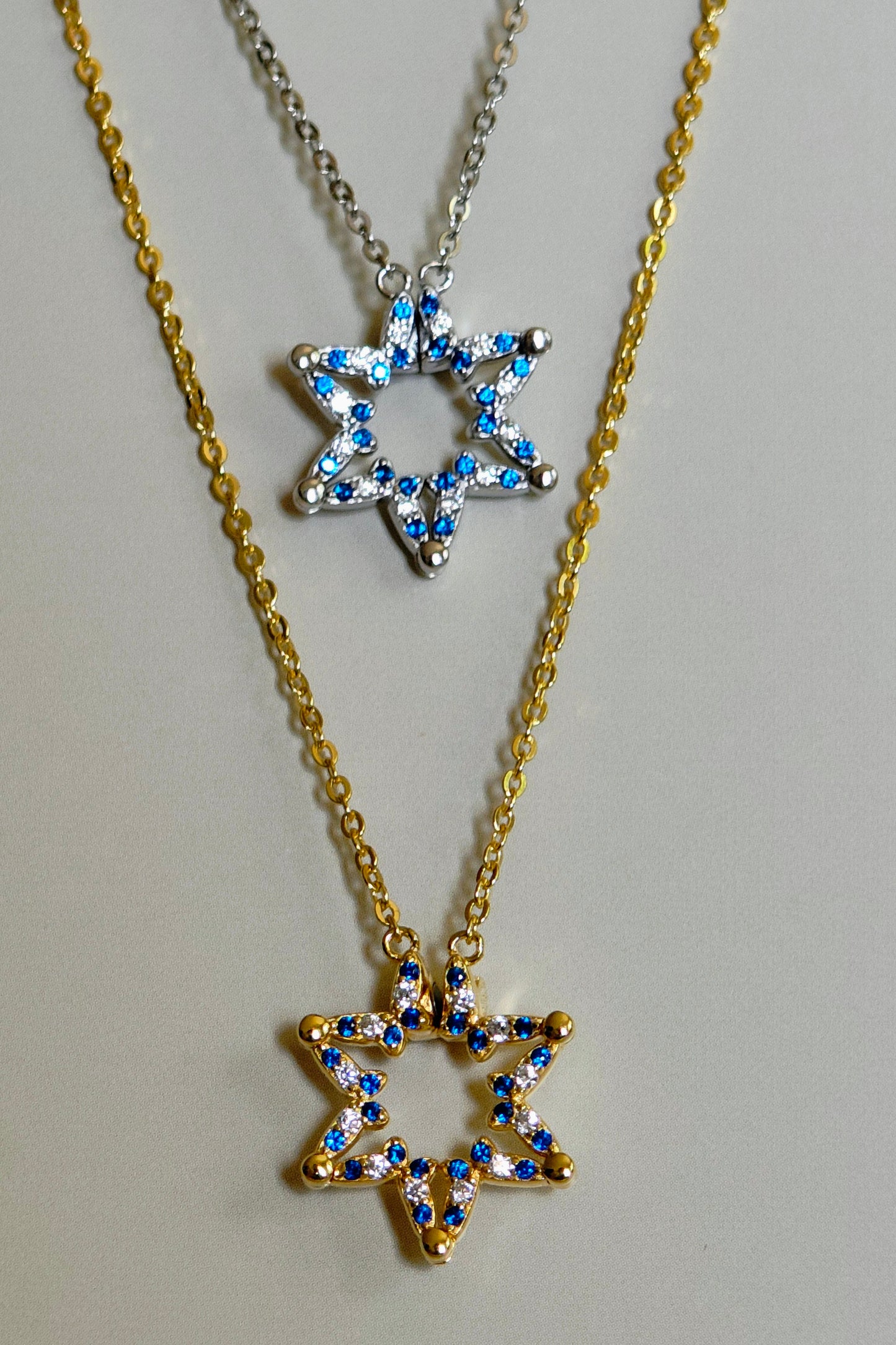 Davidstern / Schmetterlingskette 2-in-1 Transformations-Kette