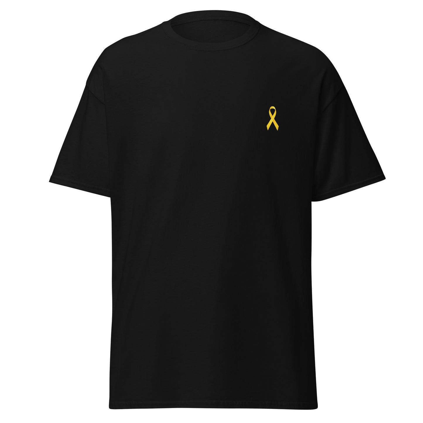 Klassisches Unisex T-Shirt gelbe Schleife, Solidarität mit Israel