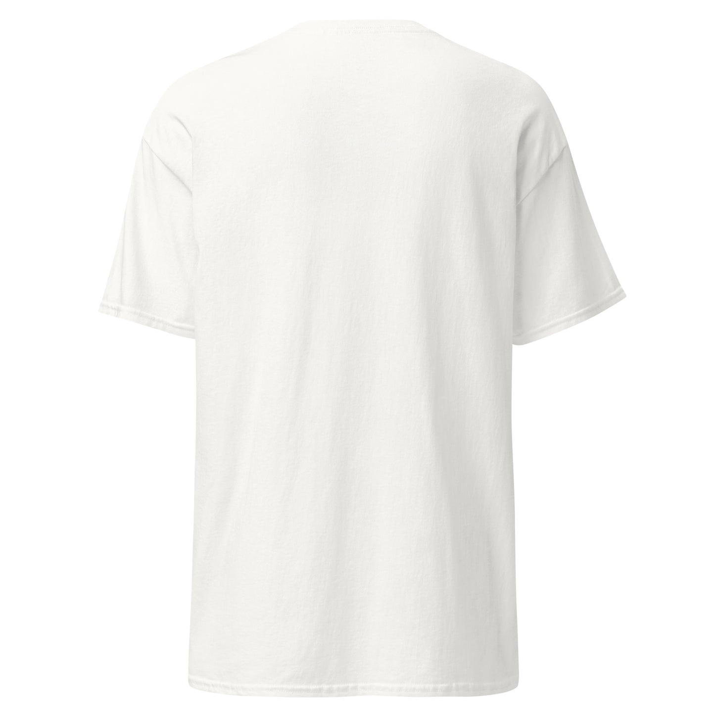 Klassisches Unisex T-Shirt Waiting for Mashiach, jüdischer Humor