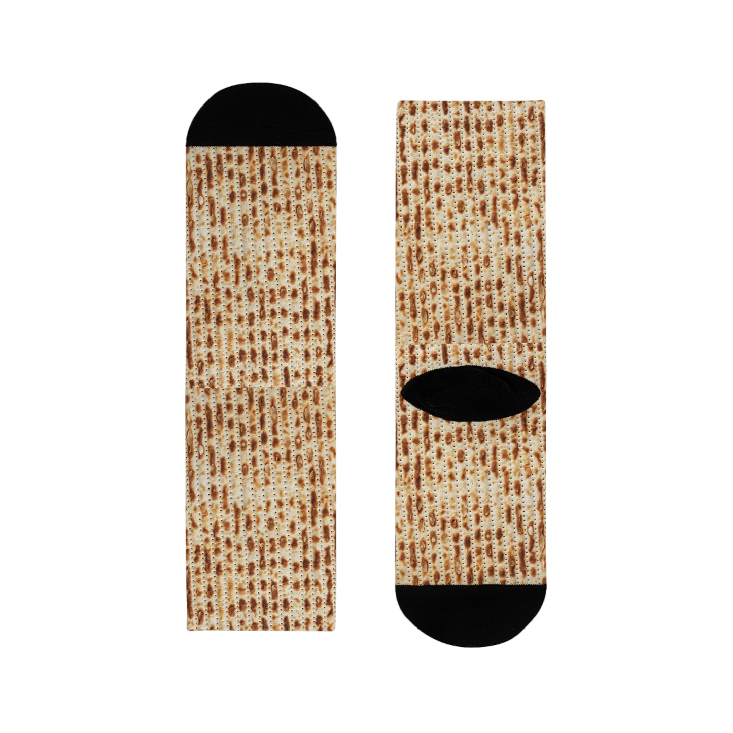 Passover Matzzah Sublimation Crew Socks
