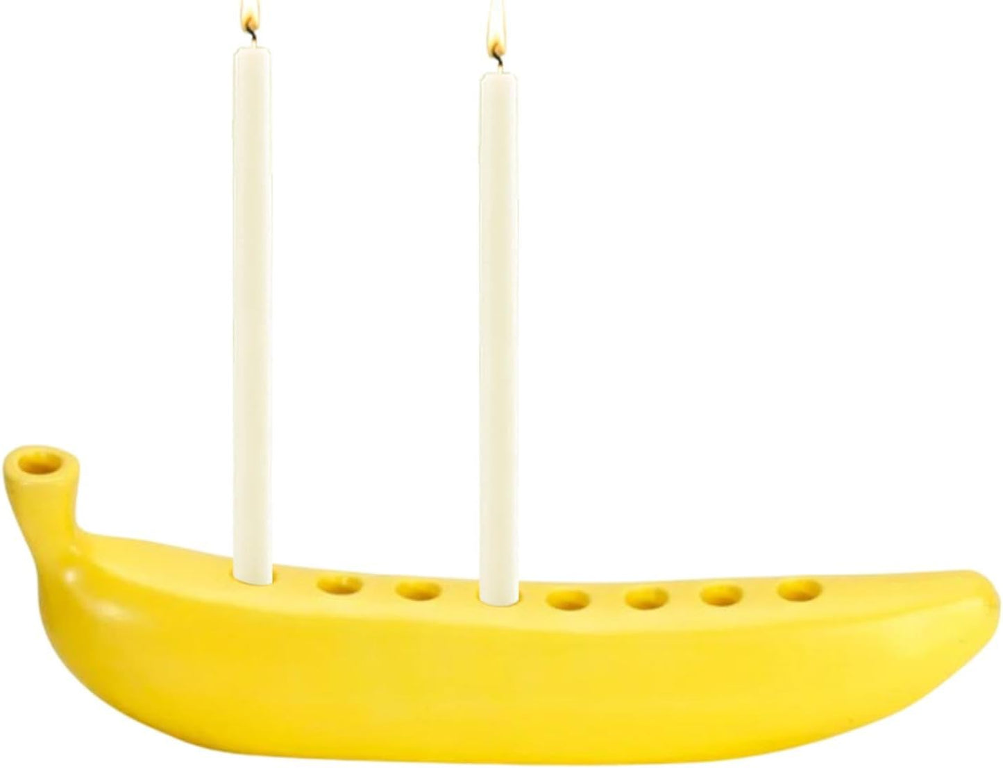 Chanukka Leuchter – Bananen-Edition 26 cm