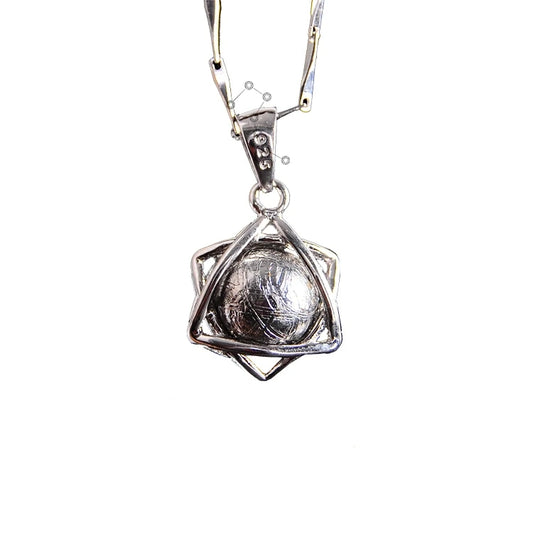 Elegantes Davidstern-Halsband – 925er Silber