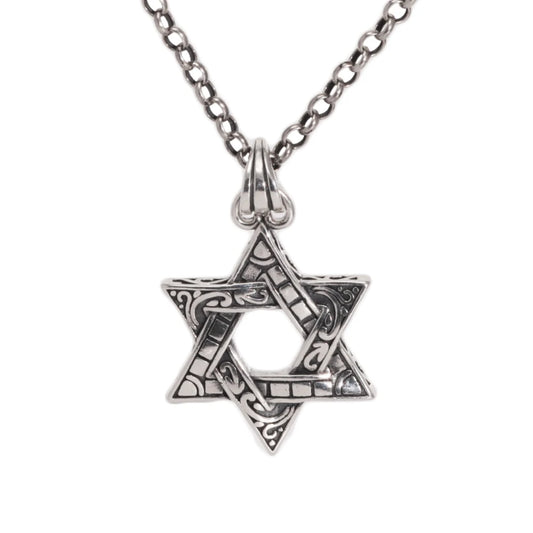 Magen-David-Anhänger – 925er Silber