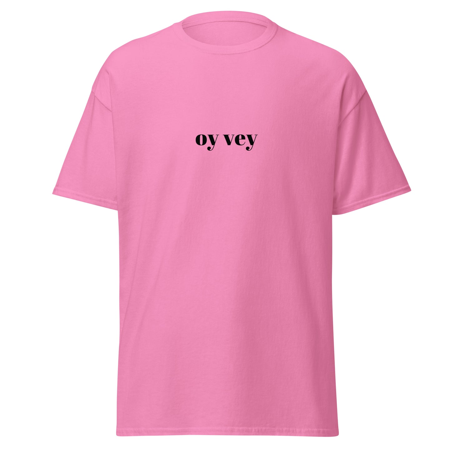Klassisches T-Shirt "oy vey"