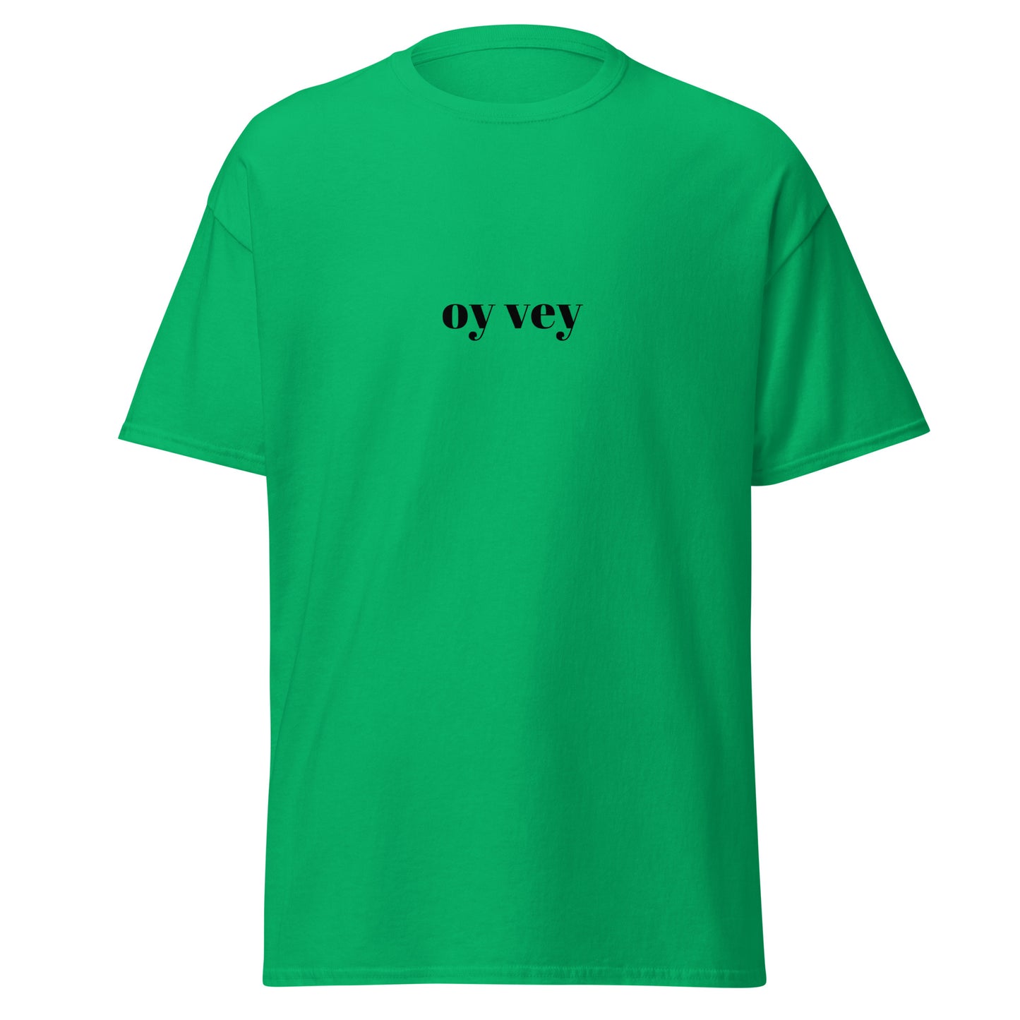 Klassisches T-Shirt "oy vey"