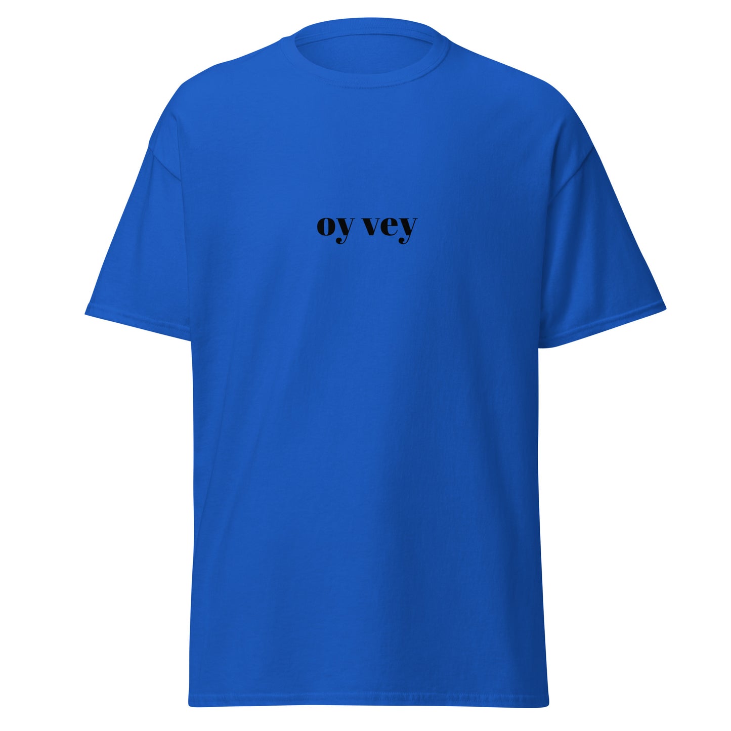 Klassisches T-Shirt "oy vey"