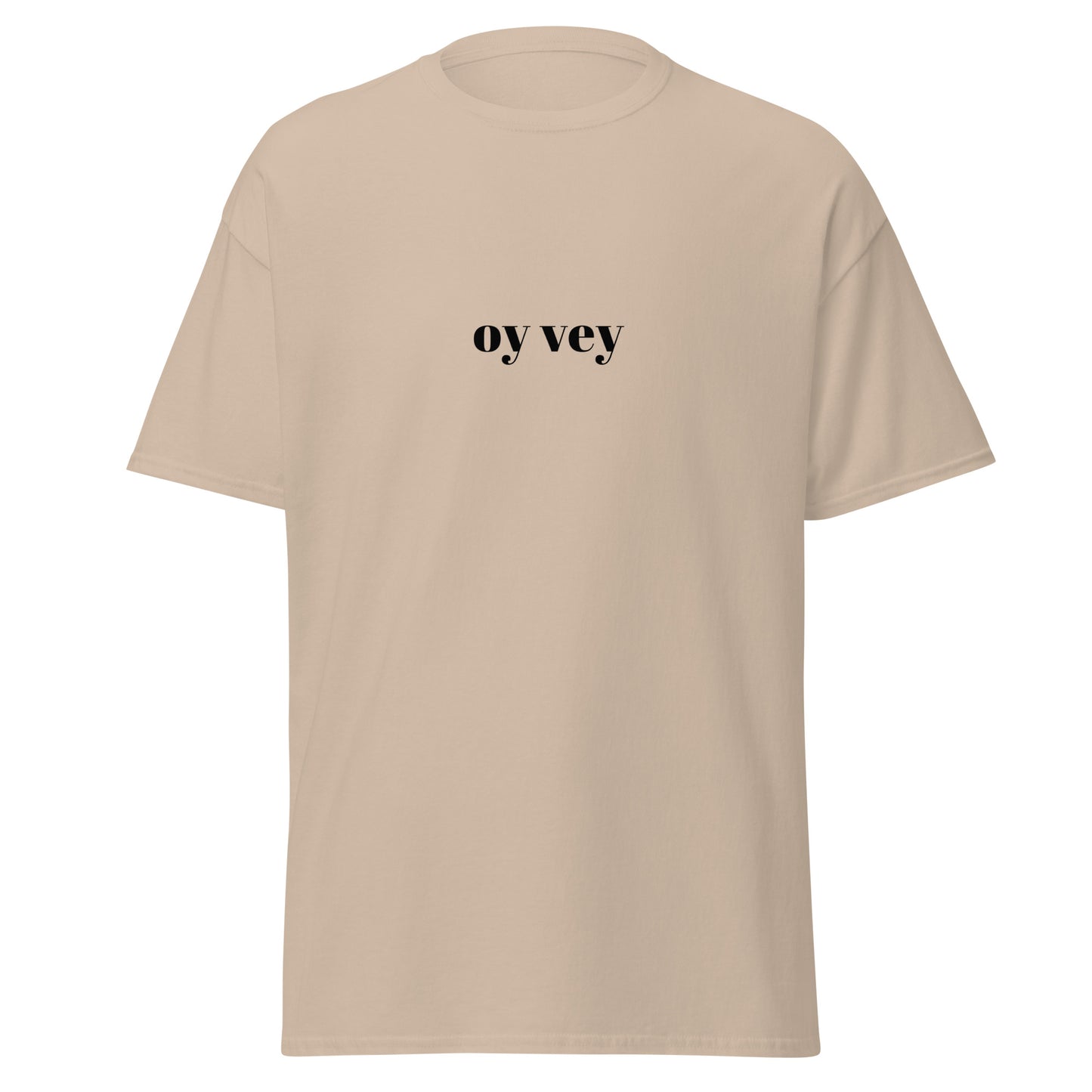 Klassisches T-Shirt "oy vey"