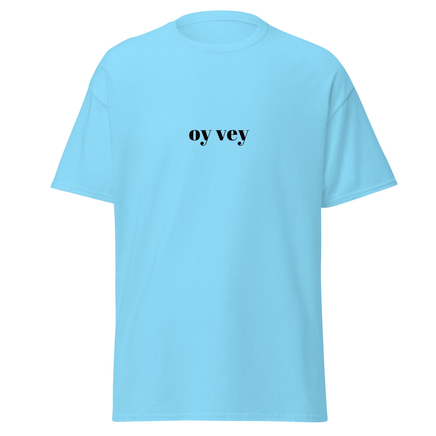 Klassisches T-Shirt "oy vey"