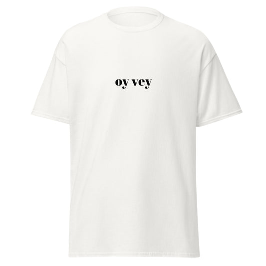 Klassisches T-Shirt "oy vey"
