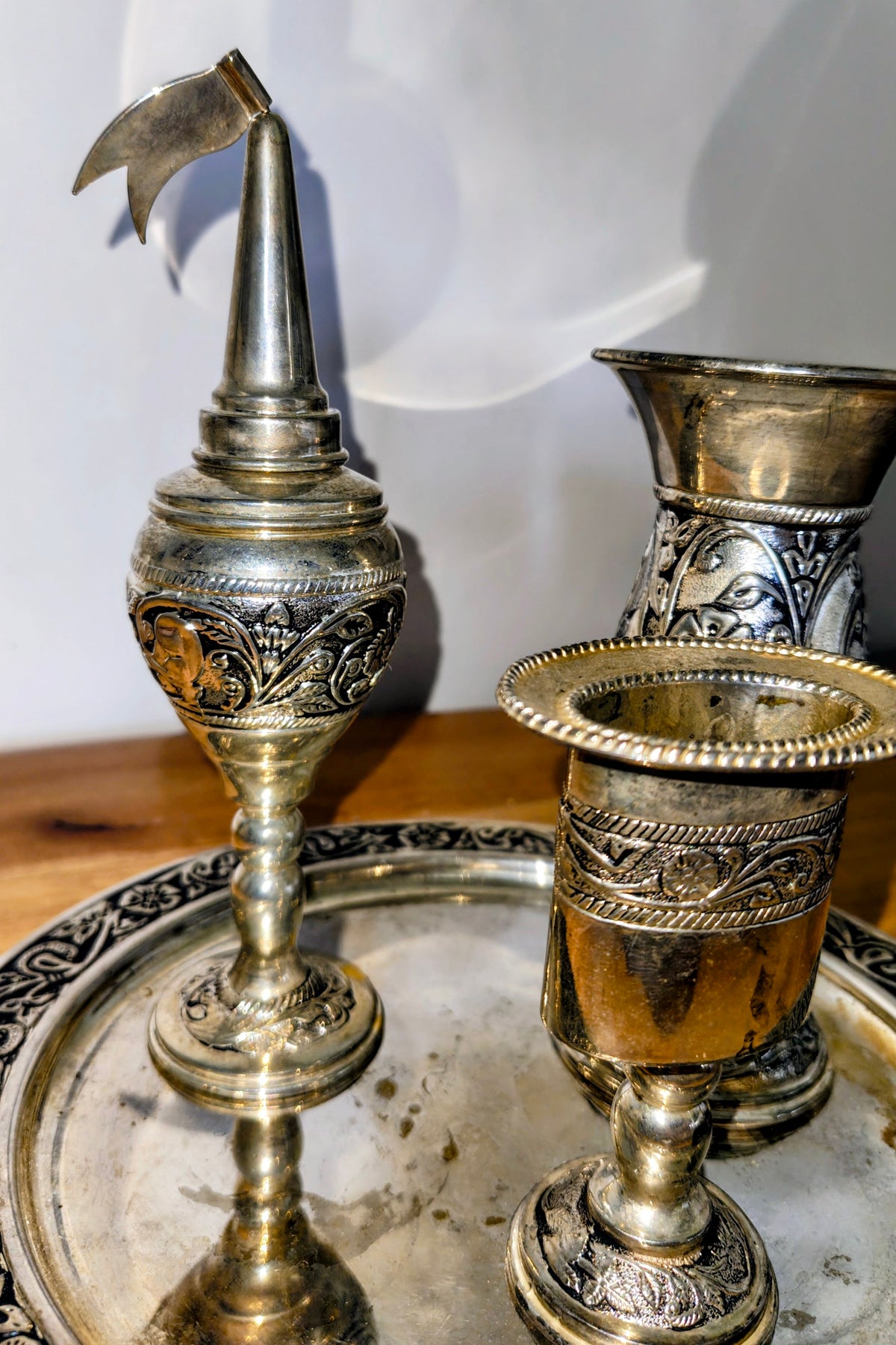 Havdalah-Set versilbert