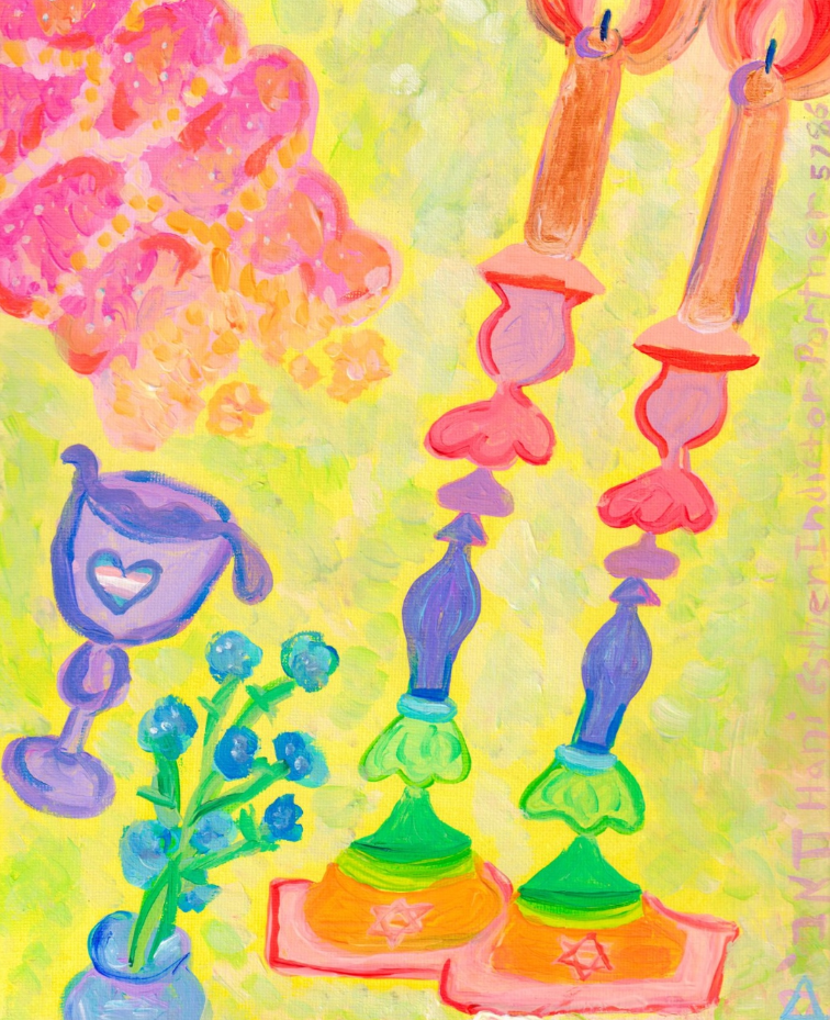 Neon Queer Shabbes