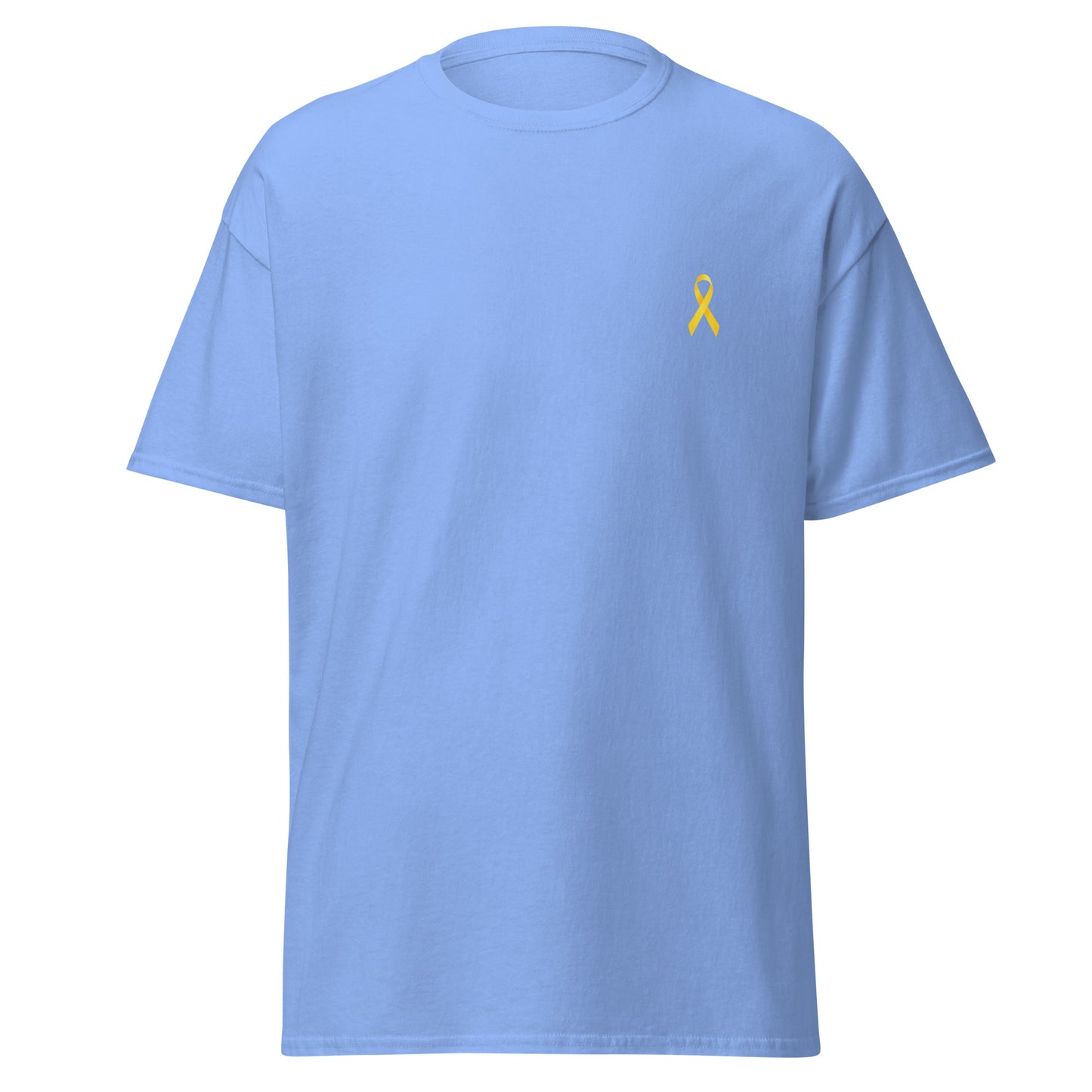 Klassisches Unisex T-Shirt gelbe Schleife, Solidarität mit Israel