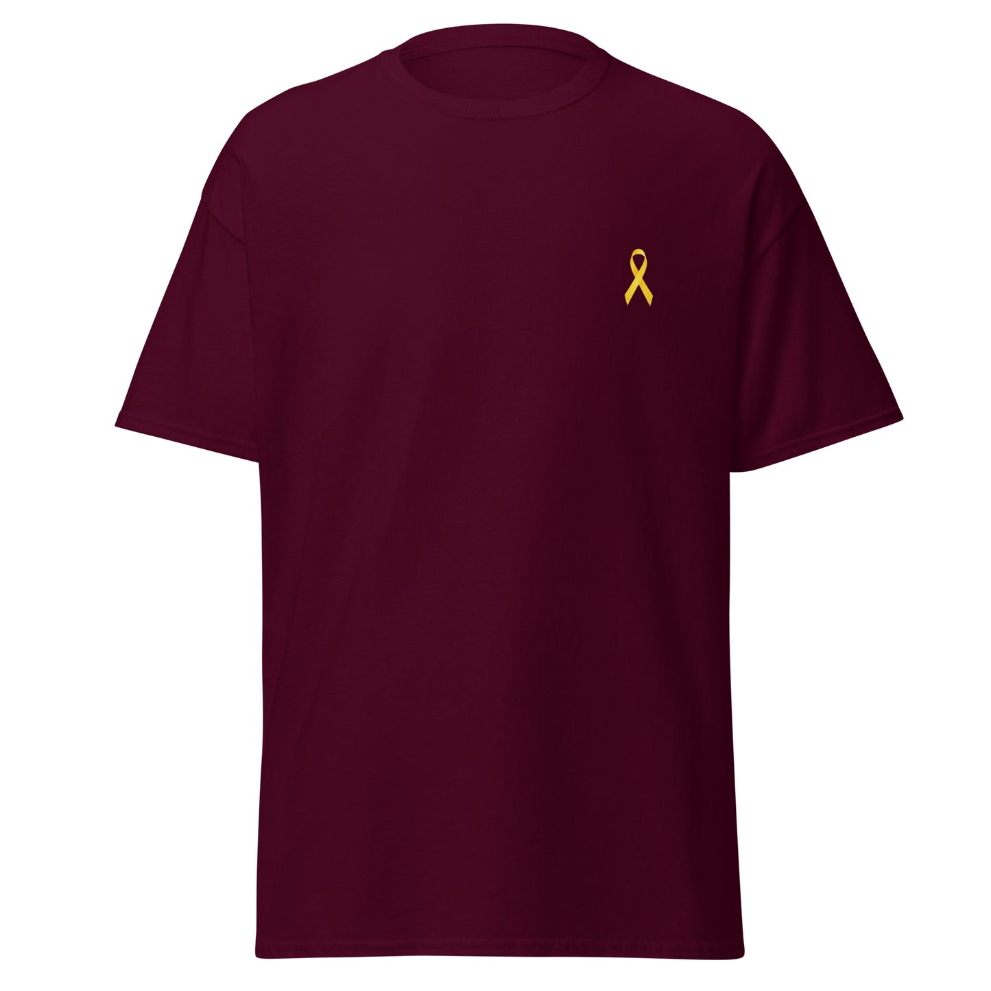 Klassisches Unisex T-Shirt gelbe Schleife, Solidarität mit Israel