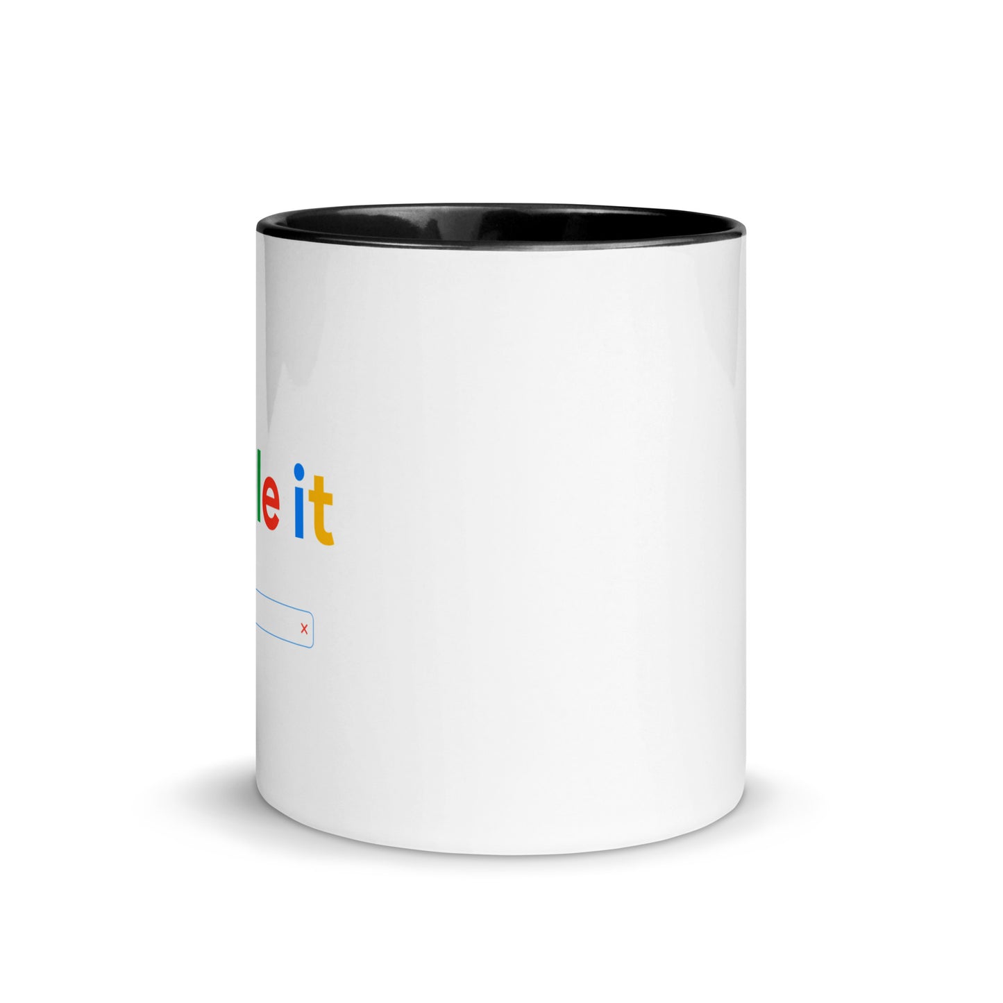 Tasse mit farbiger Innenseite "Koogle it"