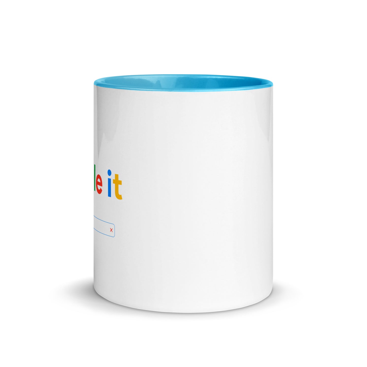 Tasse mit farbiger Innenseite "Koogle it"