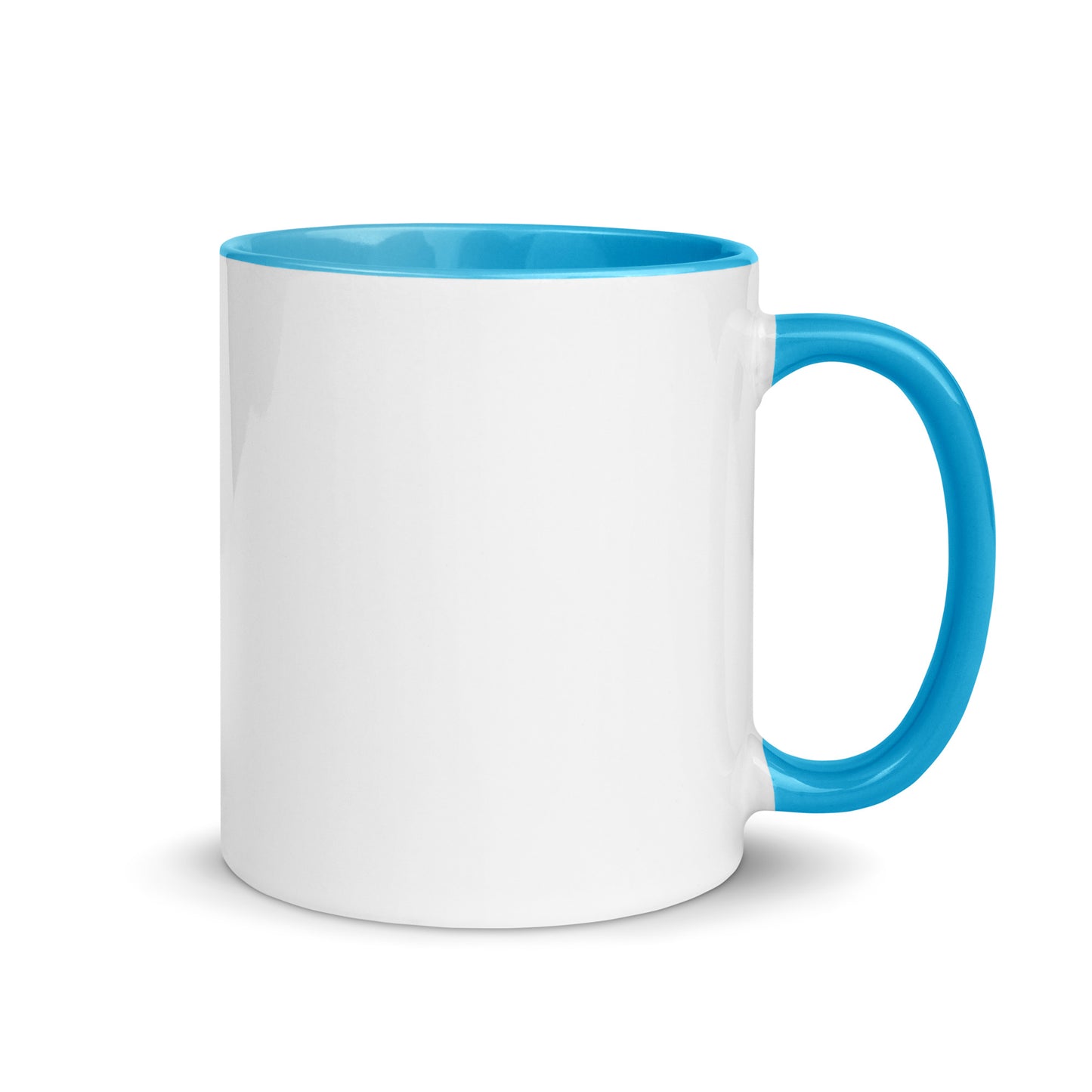 Tasse mit farbiger Innenseite "I love lashon hara"
