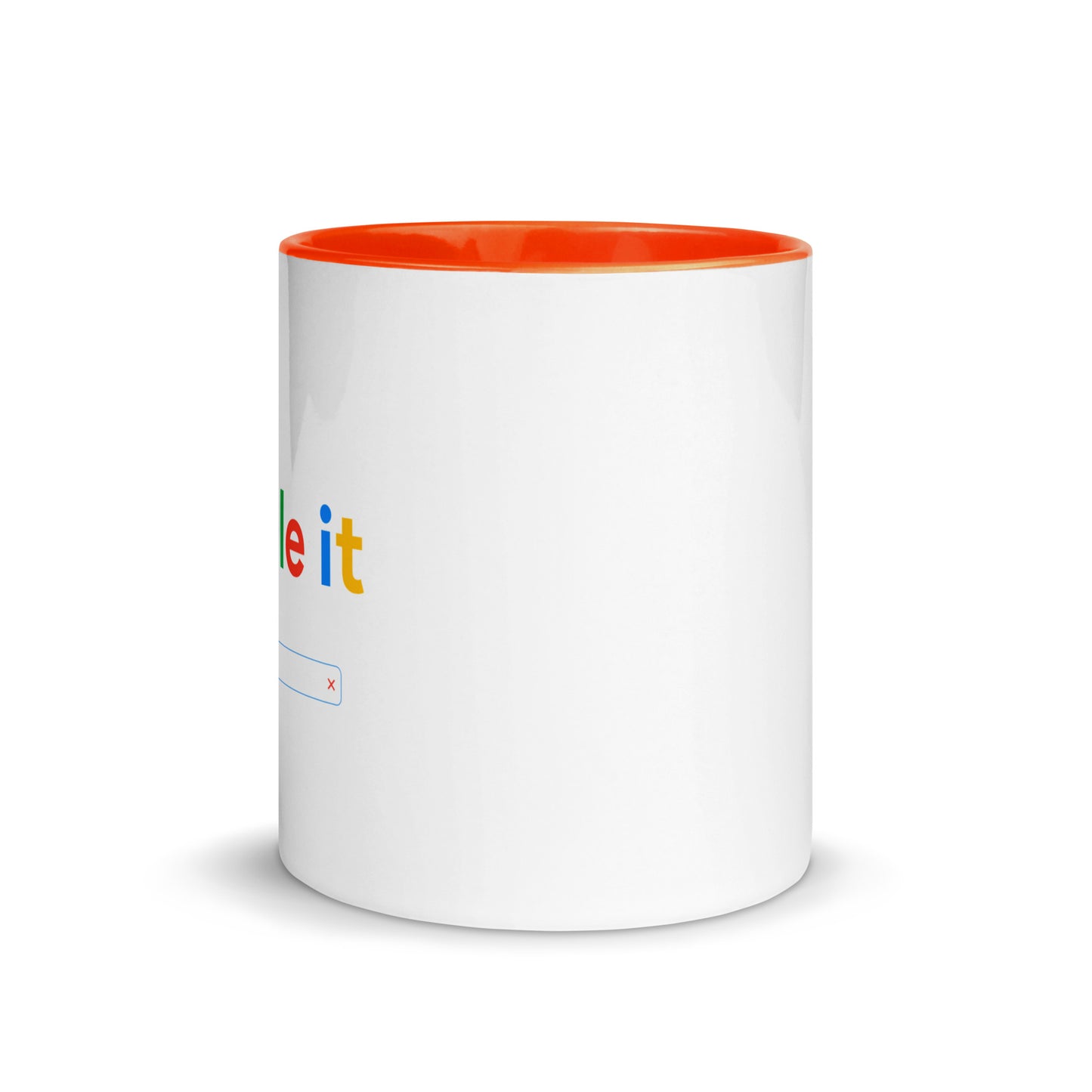 Tasse mit farbiger Innenseite "Koogle it"