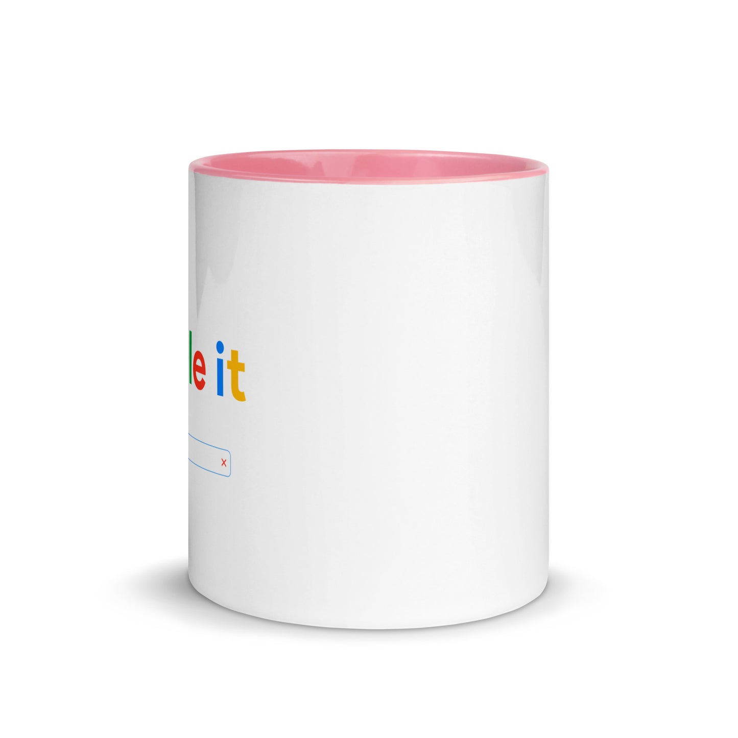 Tasse mit farbiger Innenseite "Koogle it"